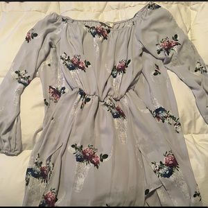 Cowskull romper dress-small